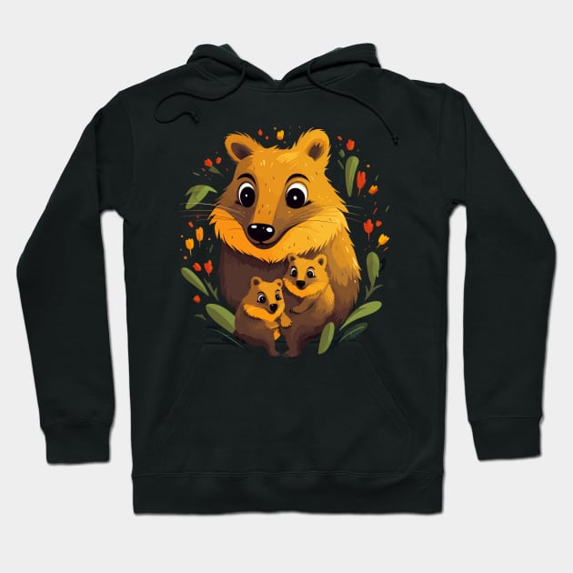 Quokka Fathers Day Hoodie by JH Mart